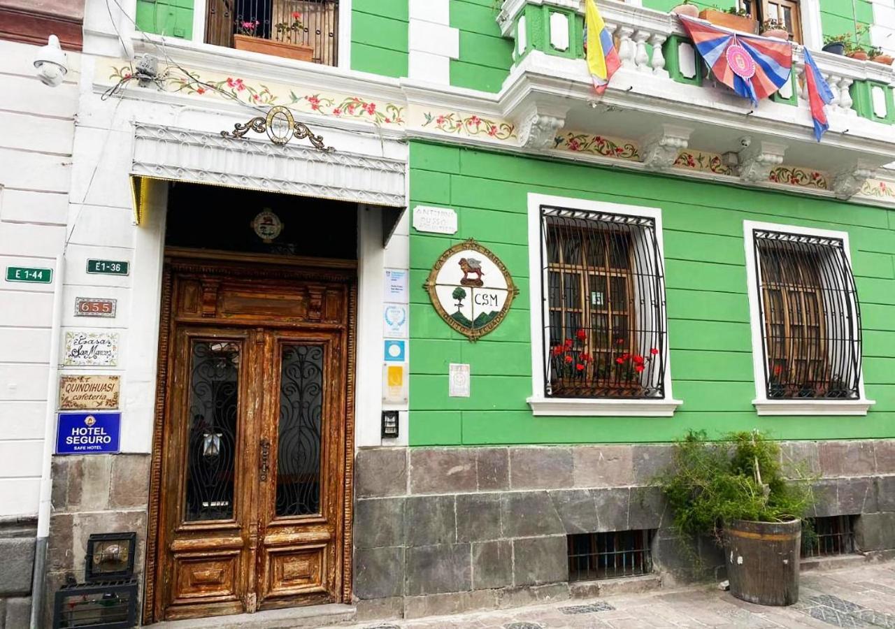 Hotel Boutique Casa San Marcos Quito Eksteriør billede